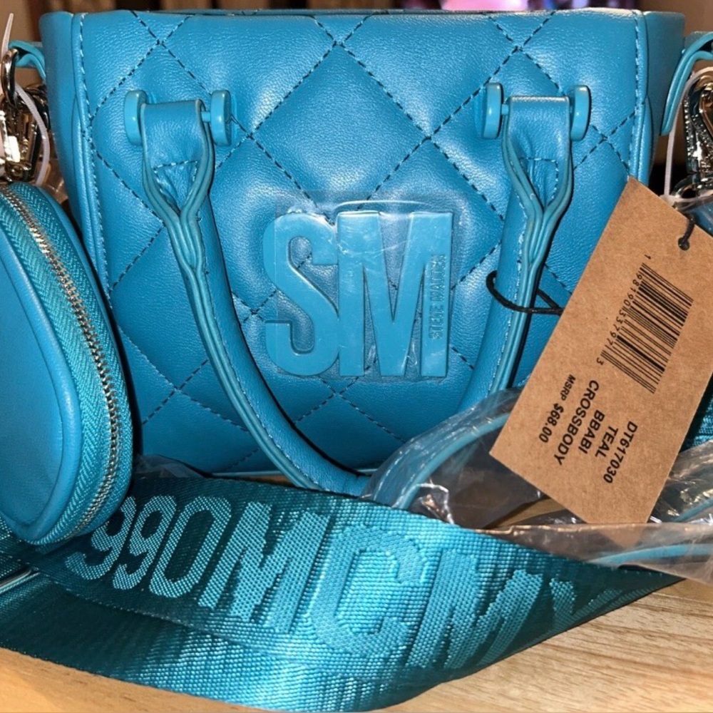 Steve Madden Teal BBABI Crossbody Bag